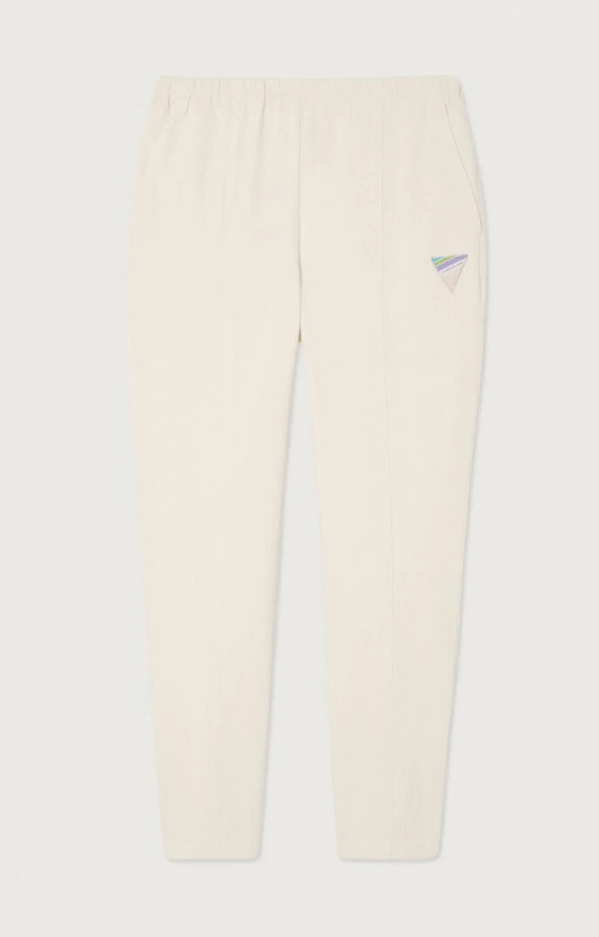 American Vintage Women'S Trousers Tirabay Ecru Flash Sale