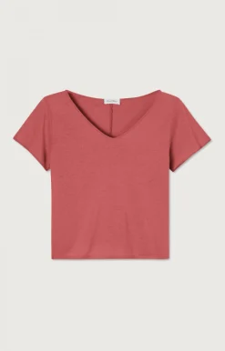 American Vintage Women'S T-Shirt Aksun Vintage Rosewood Clearance