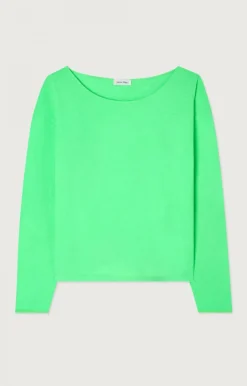 American Vintage Women'S T-Shirt Aksun Flashy Green Store