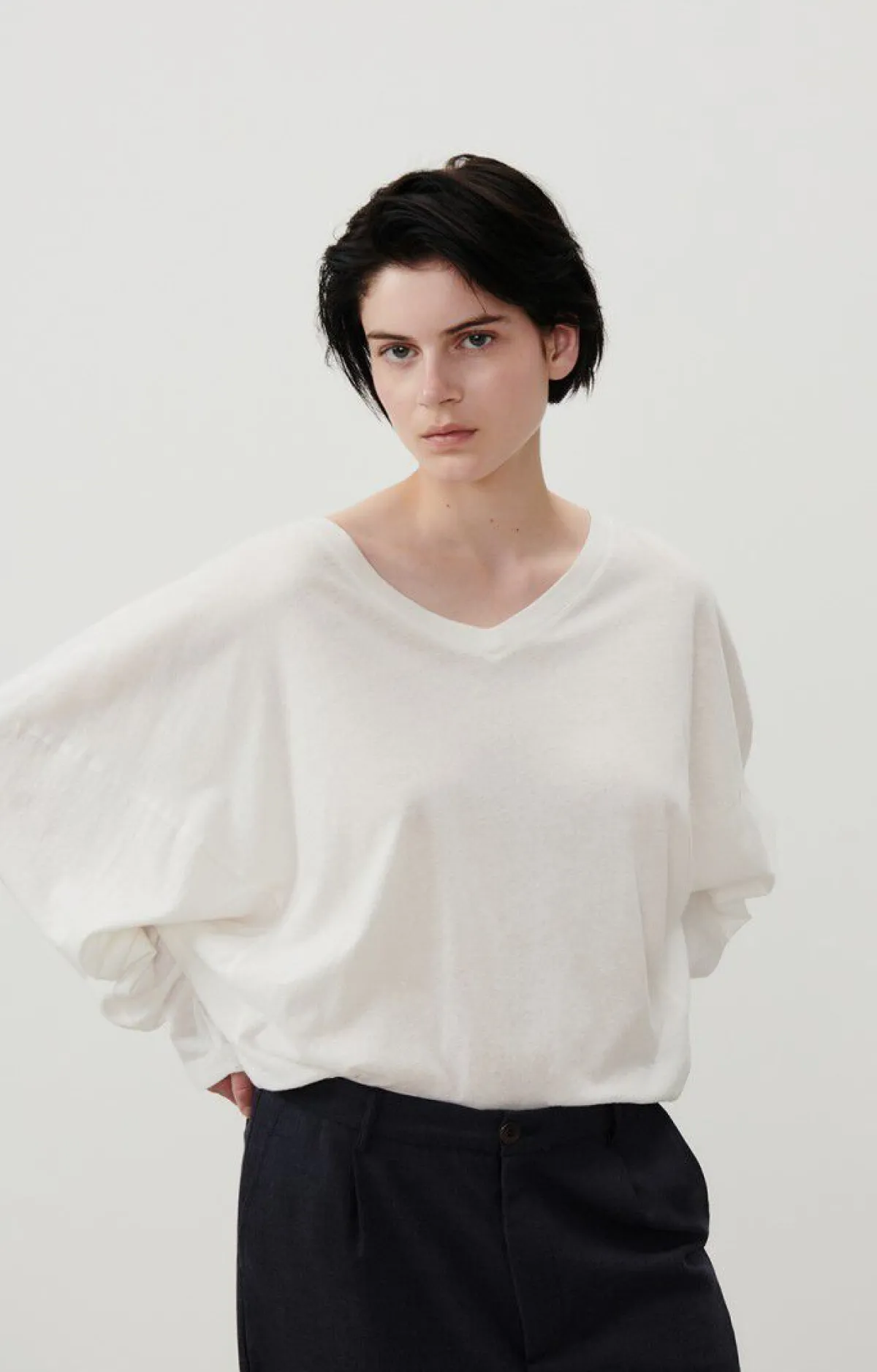 American Vintage Women'S T-Shirt Aksun White Outlet