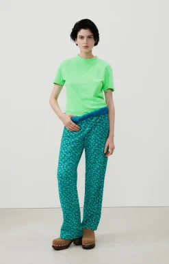 American Vintage Women'S T-Shirt Aksun Flashy Green Best