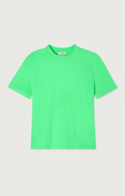 American Vintage Women'S T-Shirt Aksun Flashy Green Best