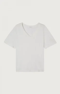 American Vintage Women'S T-Shirt Devon Vintage Off-White Clearance