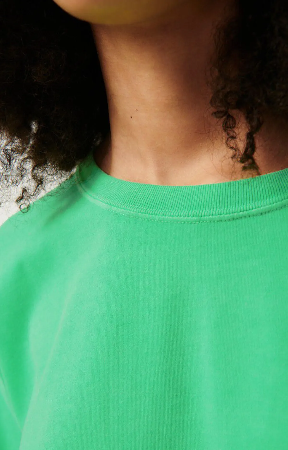 American Vintage Women'S T-Shirt Fizvalley Flashy Green Discount