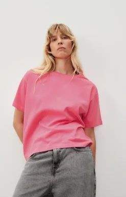American Vintage Women'S T-Shirt Fizvalley Fluo Pink Best