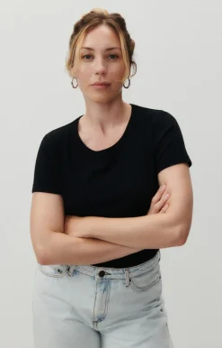 American Vintage Women'S T-Shirt Gamipy Black Online