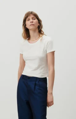American Vintage Women'S T-Shirt Gamipy White Cheap