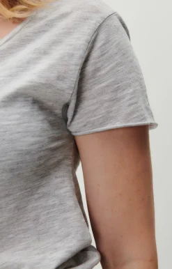 American Vintage Women'S T-Shirt Jacksonville Polar Melange Online