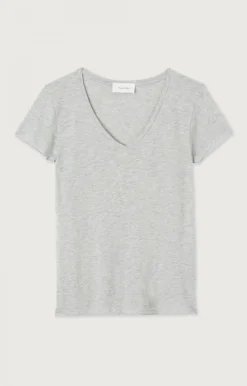 American Vintage Women'S T-Shirt Jacksonville Polar Melange Online