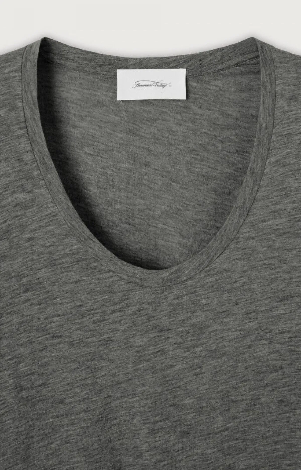 American Vintage Women'S T-Shirt Jacksonville Charcoal Melange Cheap