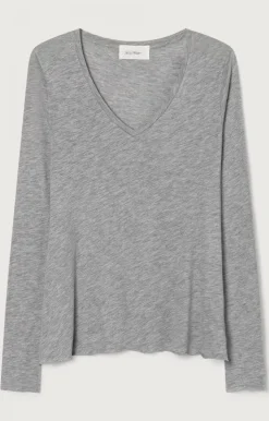 American Vintage Women'S T-Shirt Jacksonville Heather Grey Cheap