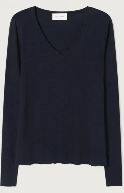 American Vintage Women'S T-Shirt Jacksonville Navy Cheap