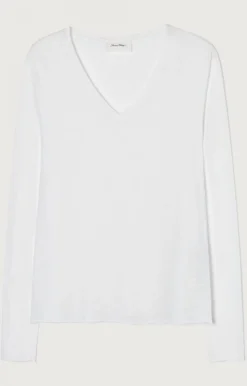 American Vintage Women'S T-Shirt Jacksonville White Flash Sale