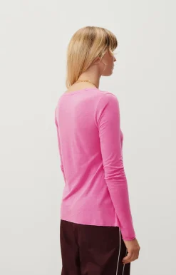 American Vintage Women'S T-Shirt Jacksonville Fluo Pink Cheap
