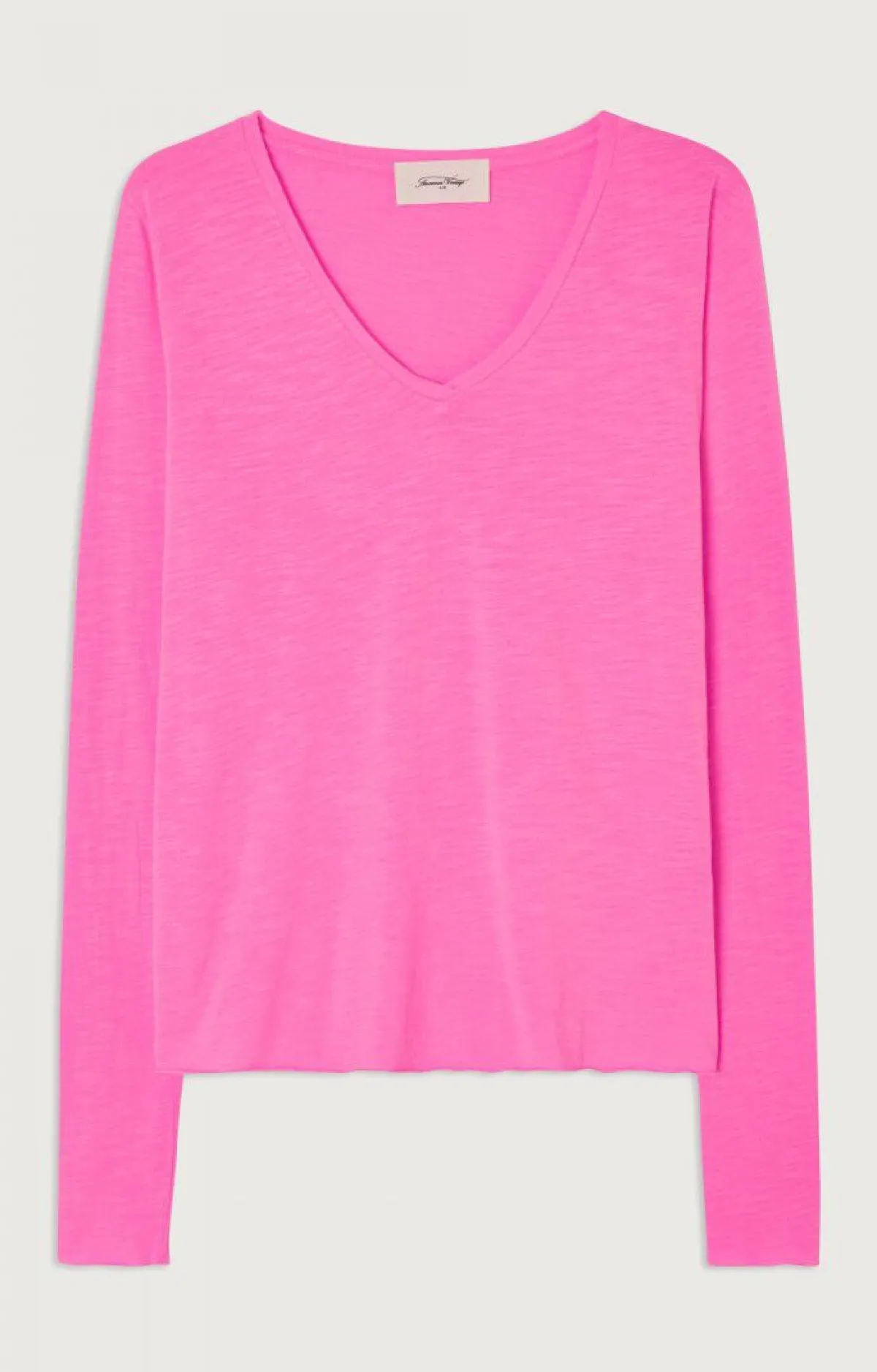 American Vintage Women'S T-Shirt Jacksonville Fluo Pink Cheap