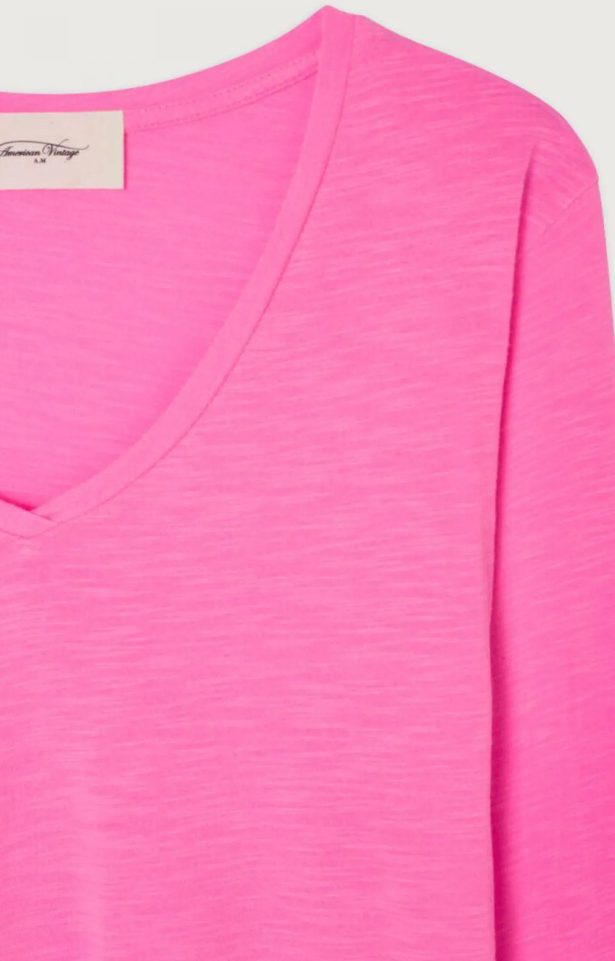 American Vintage Women'S T-Shirt Jacksonville Fluo Pink Cheap