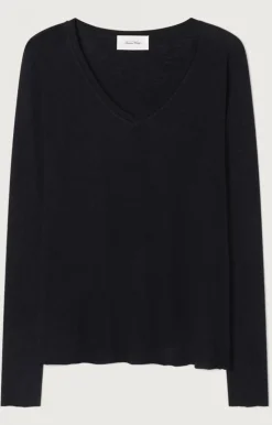American Vintage Women'S T-Shirt Jacksonville Black Store
