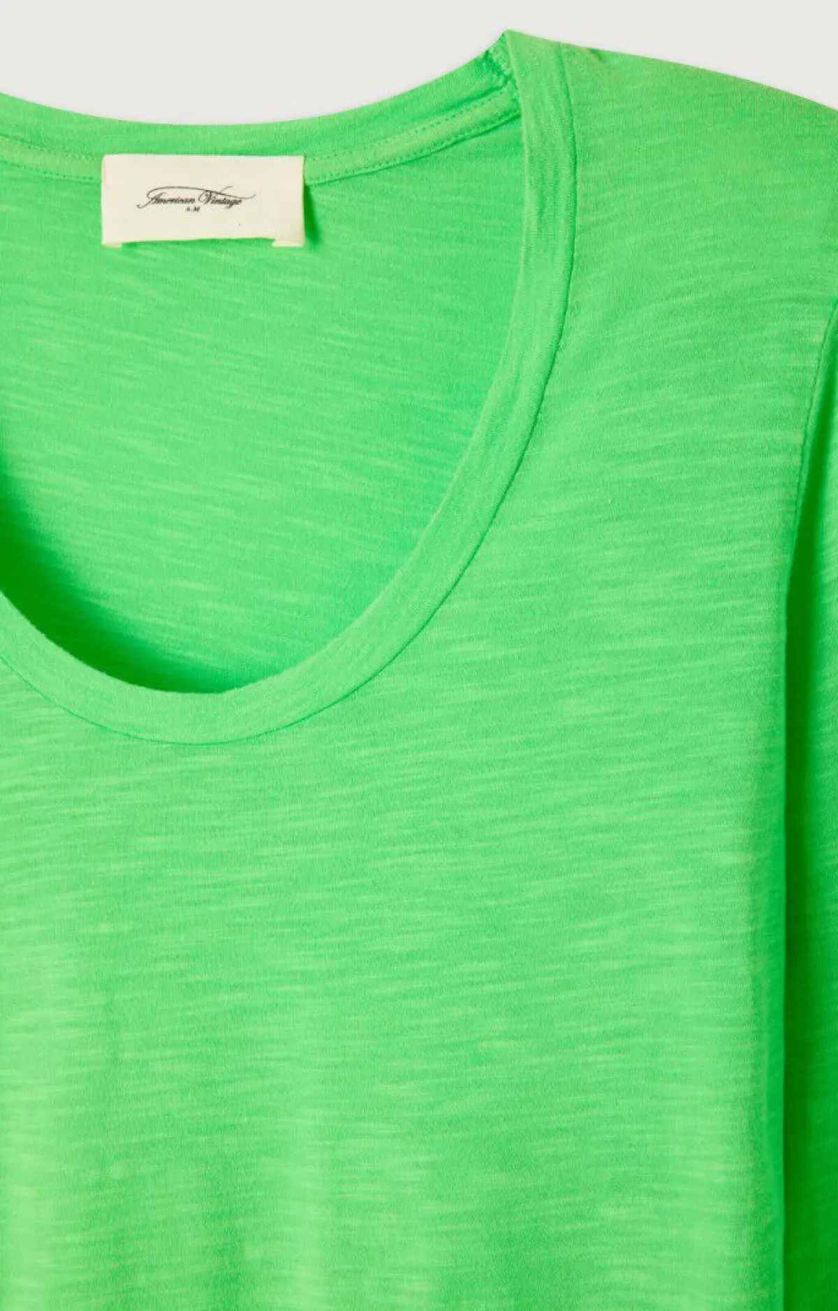 American Vintage Women'S T-Shirt Jacksonville Flashy Green Flash Sale