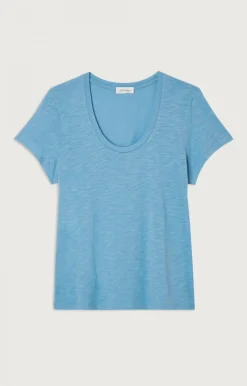 American Vintage Women'S T-Shirt Jacksonville Vintage Bluish Shop