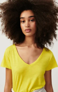 American Vintage Women'S T-Shirt Jacksonville Vintage Lemon Clearance