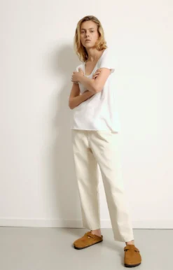 American Vintage Women'S T-Shirt Jacksonville White Sale