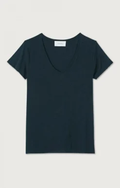 American Vintage Women'S T-Shirt Jacksonville Navy Shop