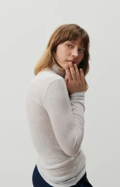 American Vintage Women'S T-Shirt Massachusetts Heather Grey Online