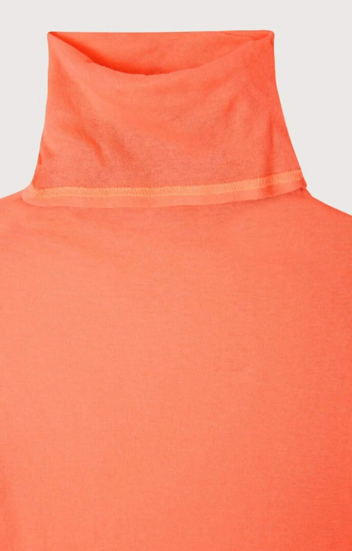 American Vintage Women'S T-Shirt Massachusetts Fluorescent Orange Shop