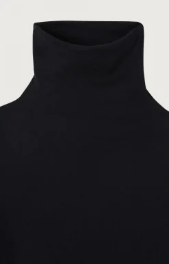 American Vintage Women'S T-Shirt Massachusetts Black Store