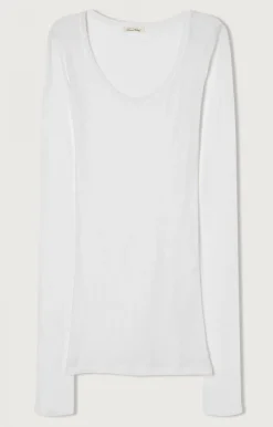 American Vintage Women'S T-Shirt Massachusetts White Best