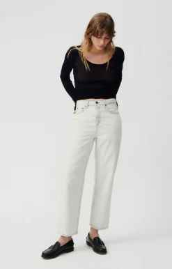 American Vintage Women'S T-Shirt Massachusetts Black Best