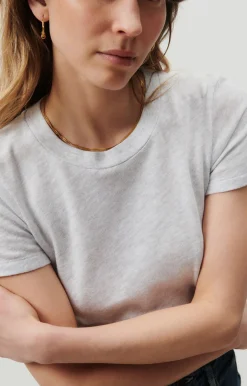 American Vintage Women'S T-Shirt Sonoma Arctic Melange Clearance