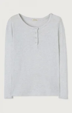 American Vintage Women'S T-Shirt Sonoma Arctic Melange Fashion