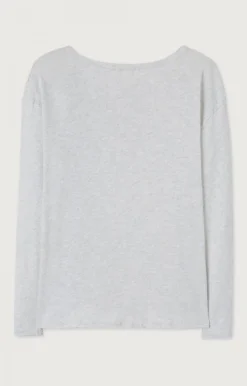 American Vintage Women'S T-Shirt Sonoma Arctic Melange Fashion