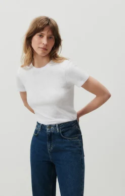 American Vintage Women'S T-Shirt Sonoma White Fashion