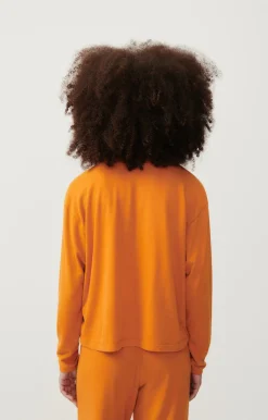 American Vintage Women'S T-Shirt Ypawood Melange Pumpkin Store