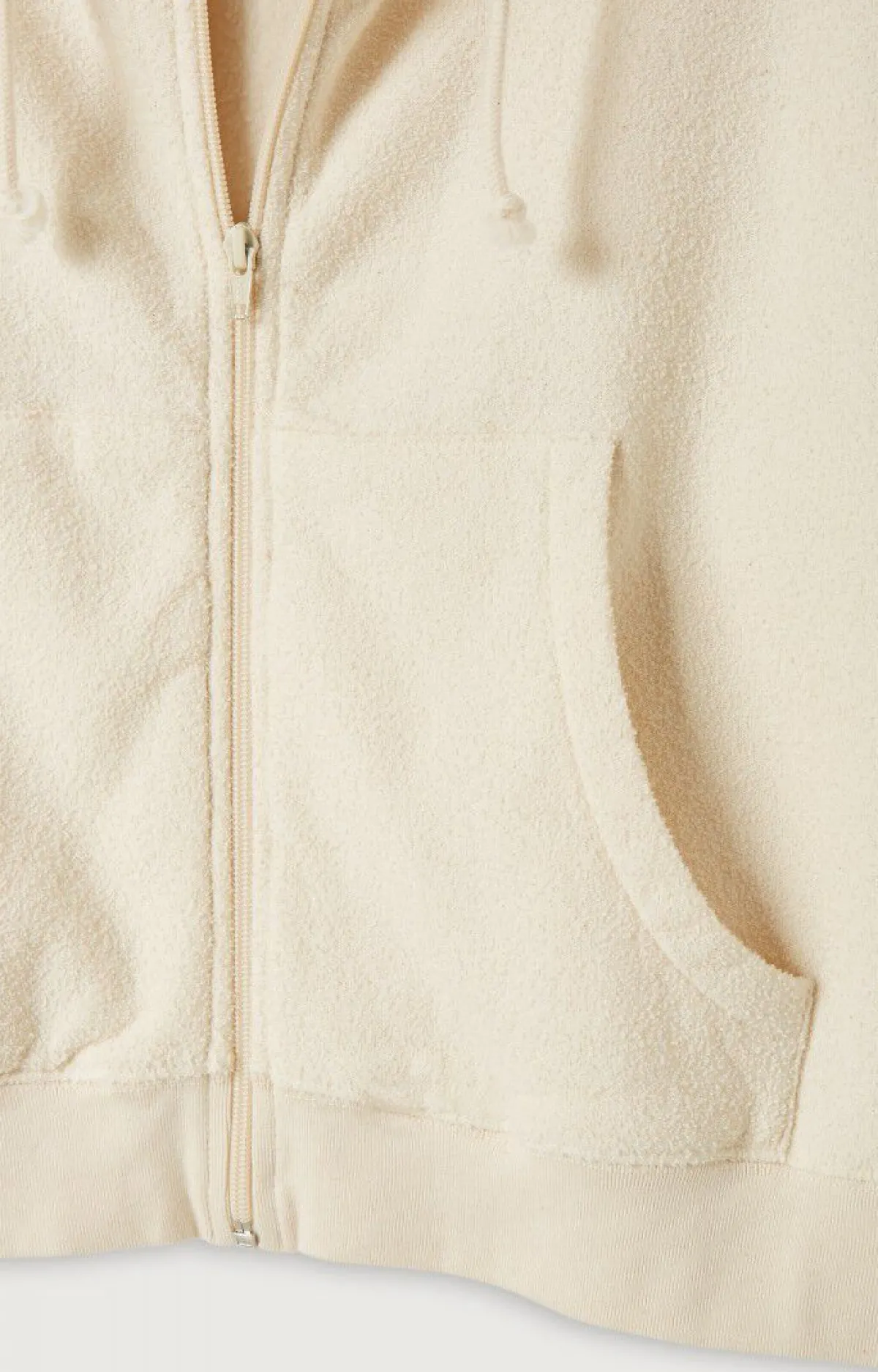 American Vintage Women'S Zipped Hoodie Bobypark Ecru Best