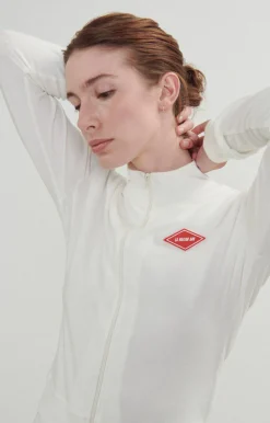 American Vintage Women'S Zipped Sweatshirt Rakabay White Store